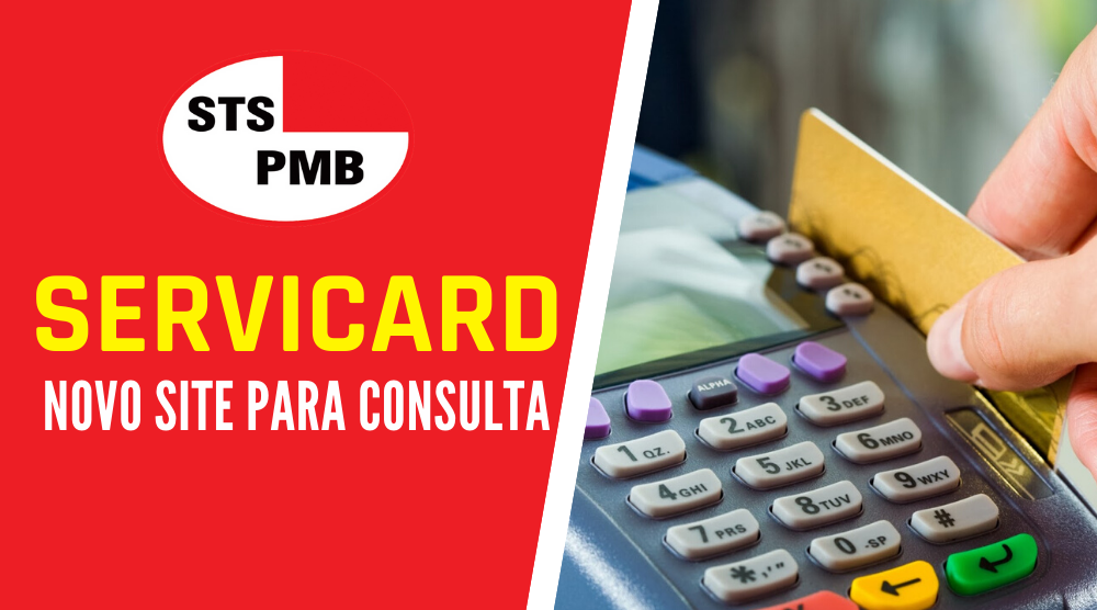 Comunicado | Site para consultar saldo do cartão ServiCard mudou