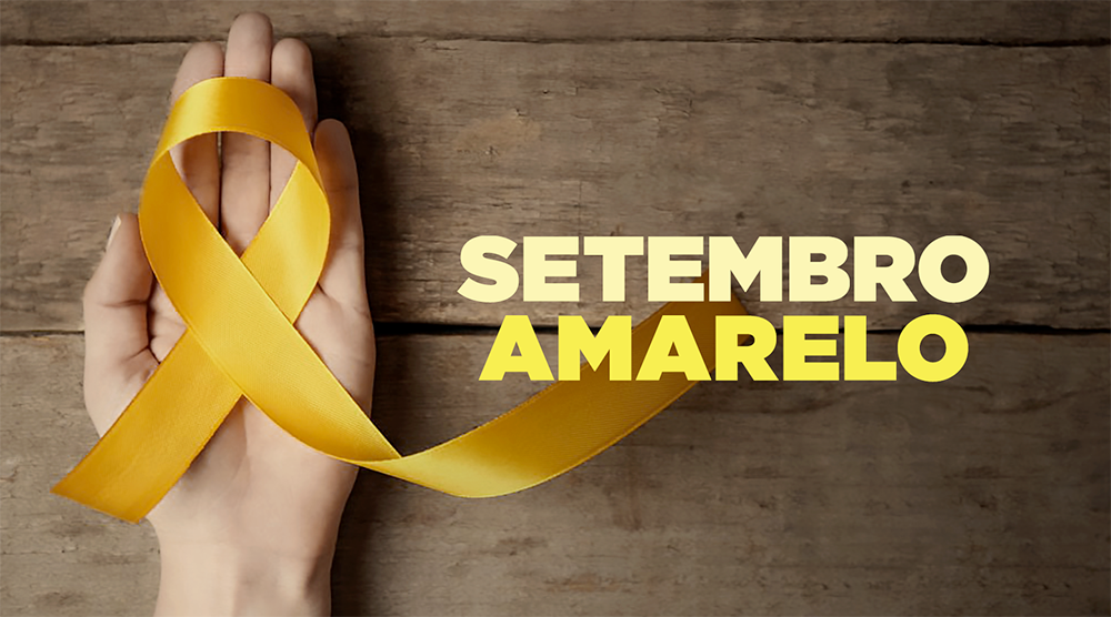 Setembro Amarelo reforça o valor da vida e a prevenção do suicídio