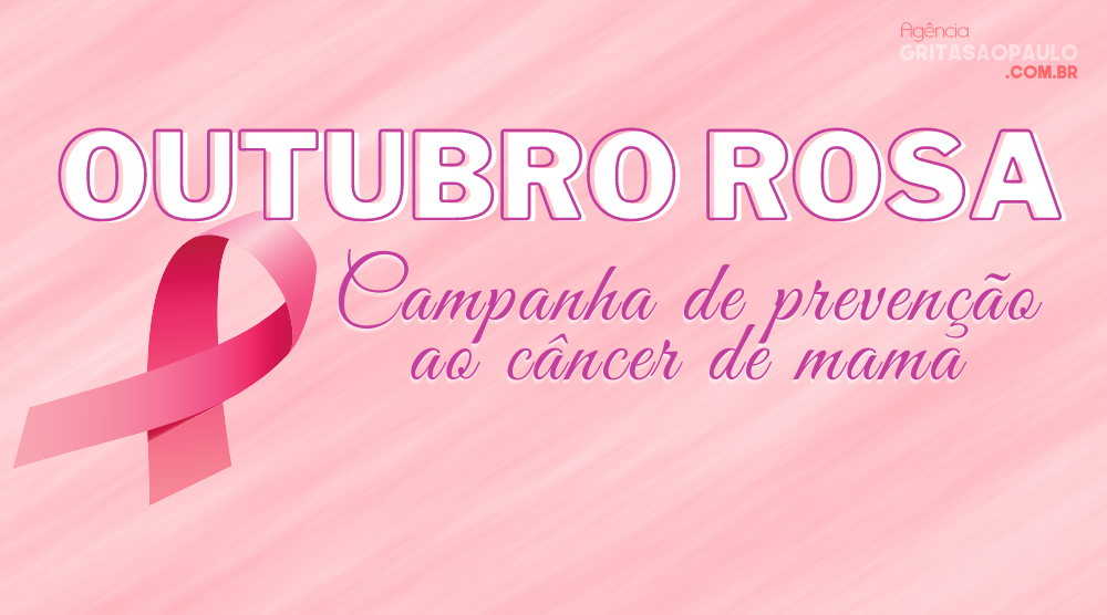 OUTUBRO ROSA | Apoiamos a campanha de prevenção ao câncer de mama!