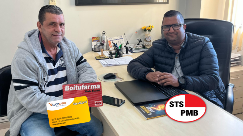STSPMB apresenta benefícios para servidores em reunião com presidente da Câmara de Boituva