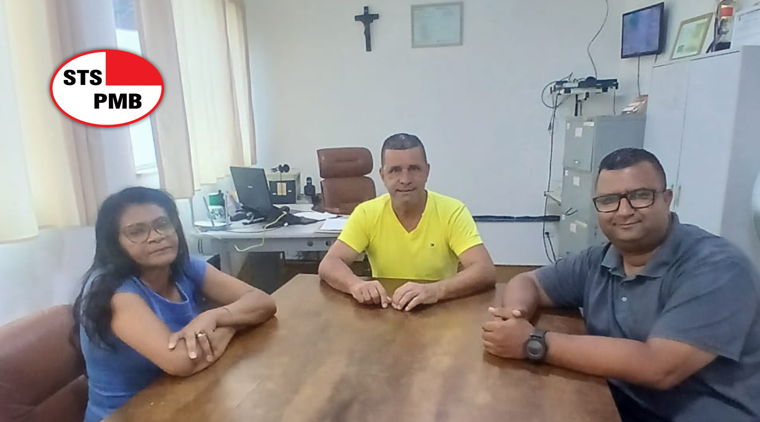 STSPMB avança em diálogo com a Câmara Municipal em reunião com presidente Lucas Mateos Pereira