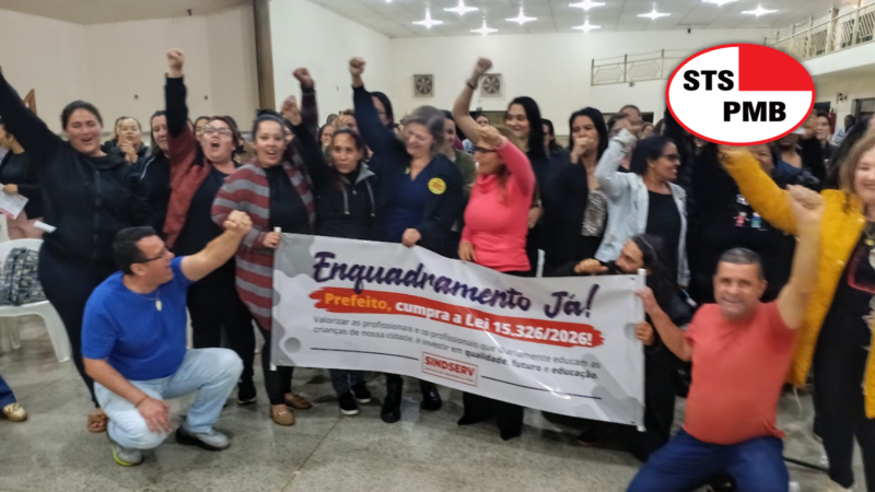 STSPMB e SINDSERV Iperó lideram debate histórico sobre direitos da Educação em Audiência Pública