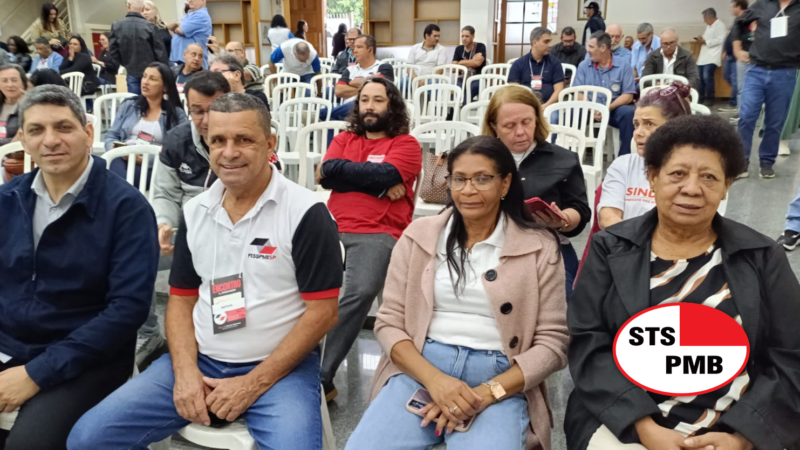 STSPMB marca presença em encontro da FESSPMESP que reuniu 160 lideranças de 90 cidades